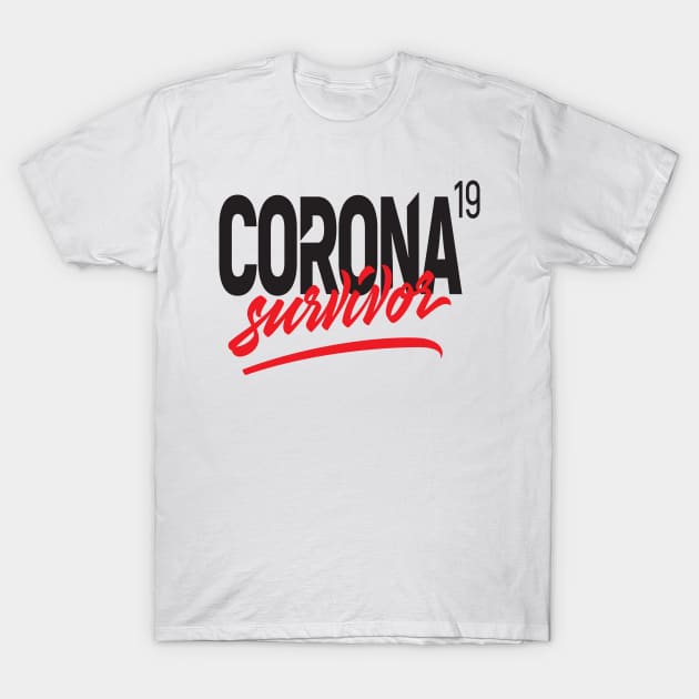 Coronavirus-19 Survivor T-Shirt by Already Original